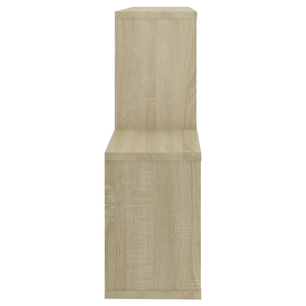 Wandregal Weiß 100x18x53 cm Holzwerkstoff