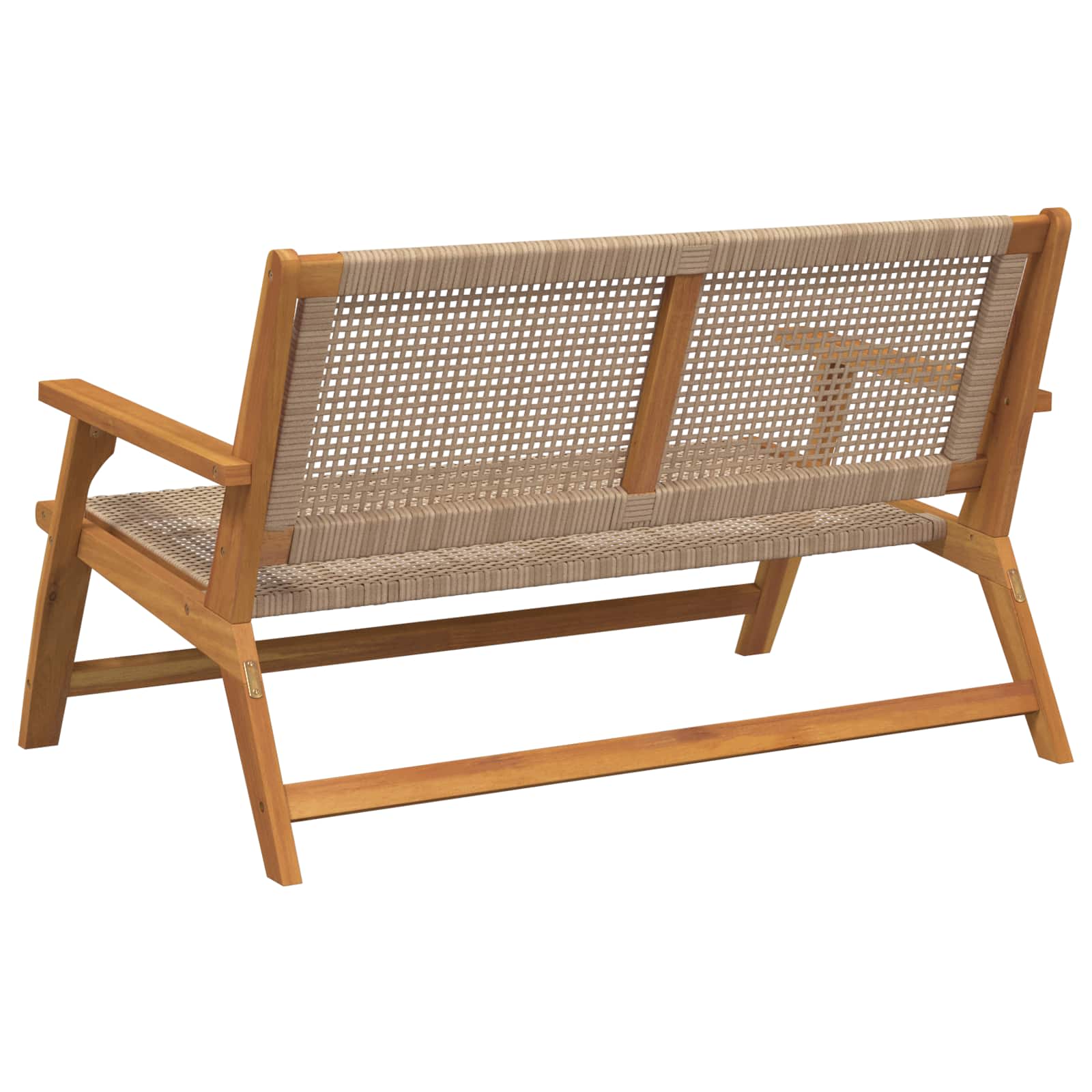 gartenmöbel Schwarz 122 x 78 x 73 cm Massivholz Akazie