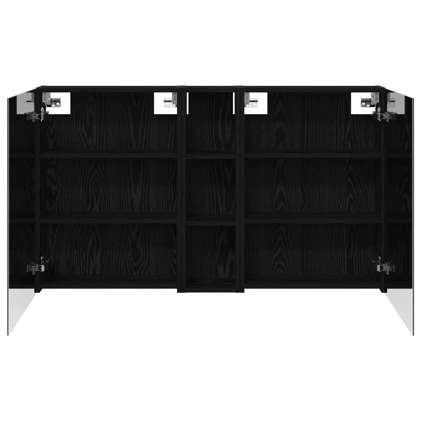 Badezimmerschrank-Set 3 pcs 80 x 10,5 x 50 cm Holzwerkstoff