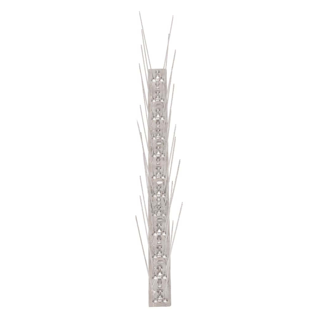 20-tlg. Taubenabwehr Spikes-Set Edelstahl 10 m 4-reihig