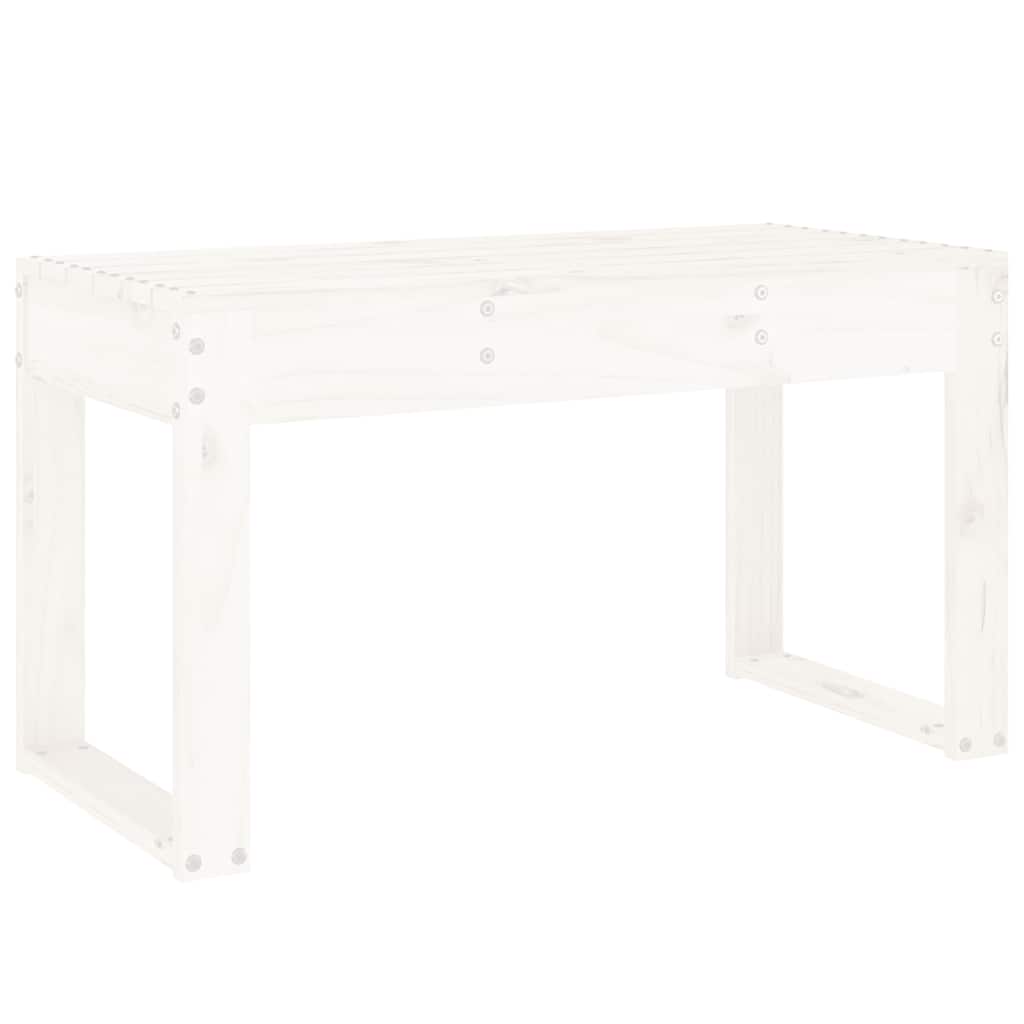 Gartenbank 80x38x45 cm Massivholz Kiefer