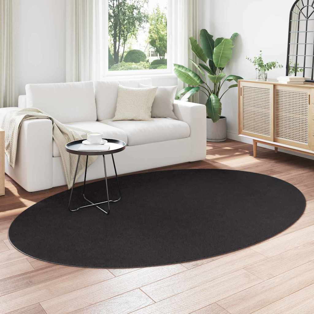 Bereichsteppiche HUARTE Anthrazit 100 x 200 cm 100 %Polyester