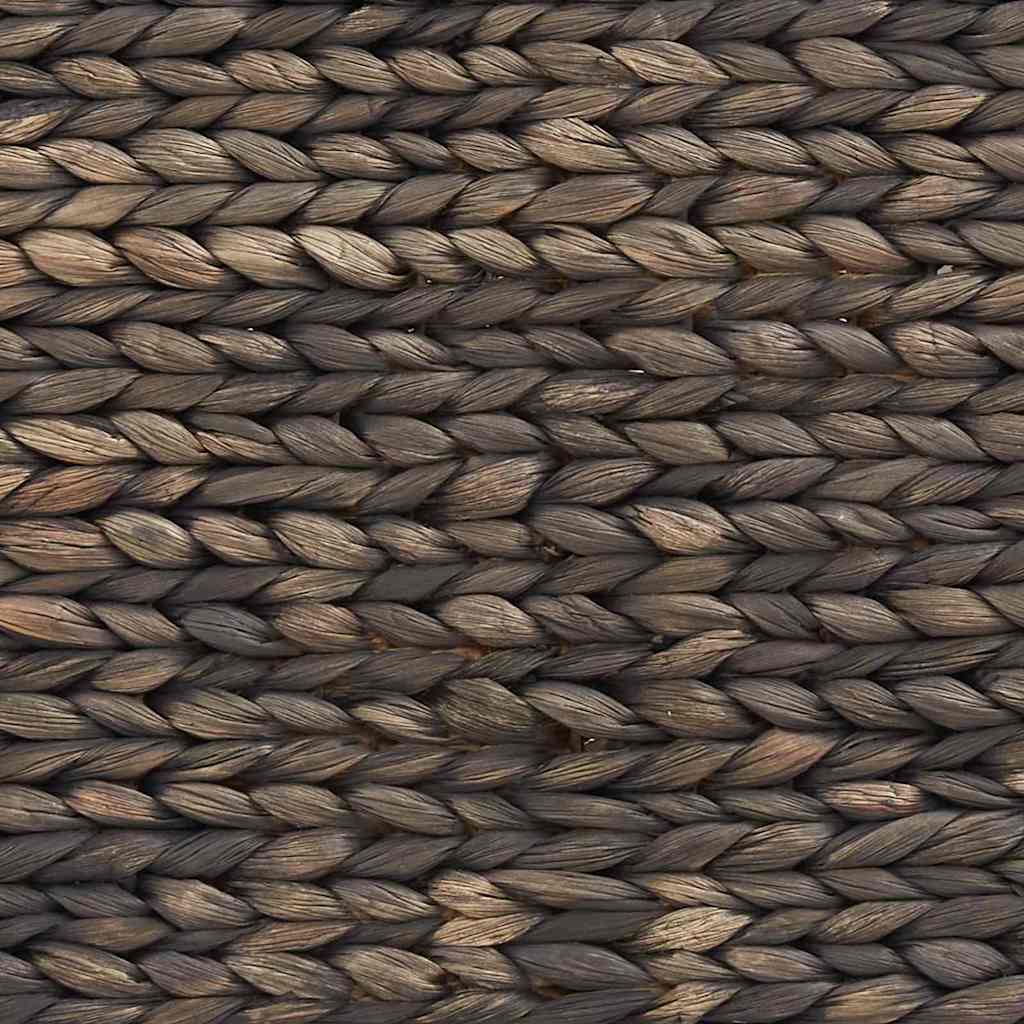 Weihnachtsbaumkragen Braun 70 x 70 x 28 cm Wasserhyazinthe