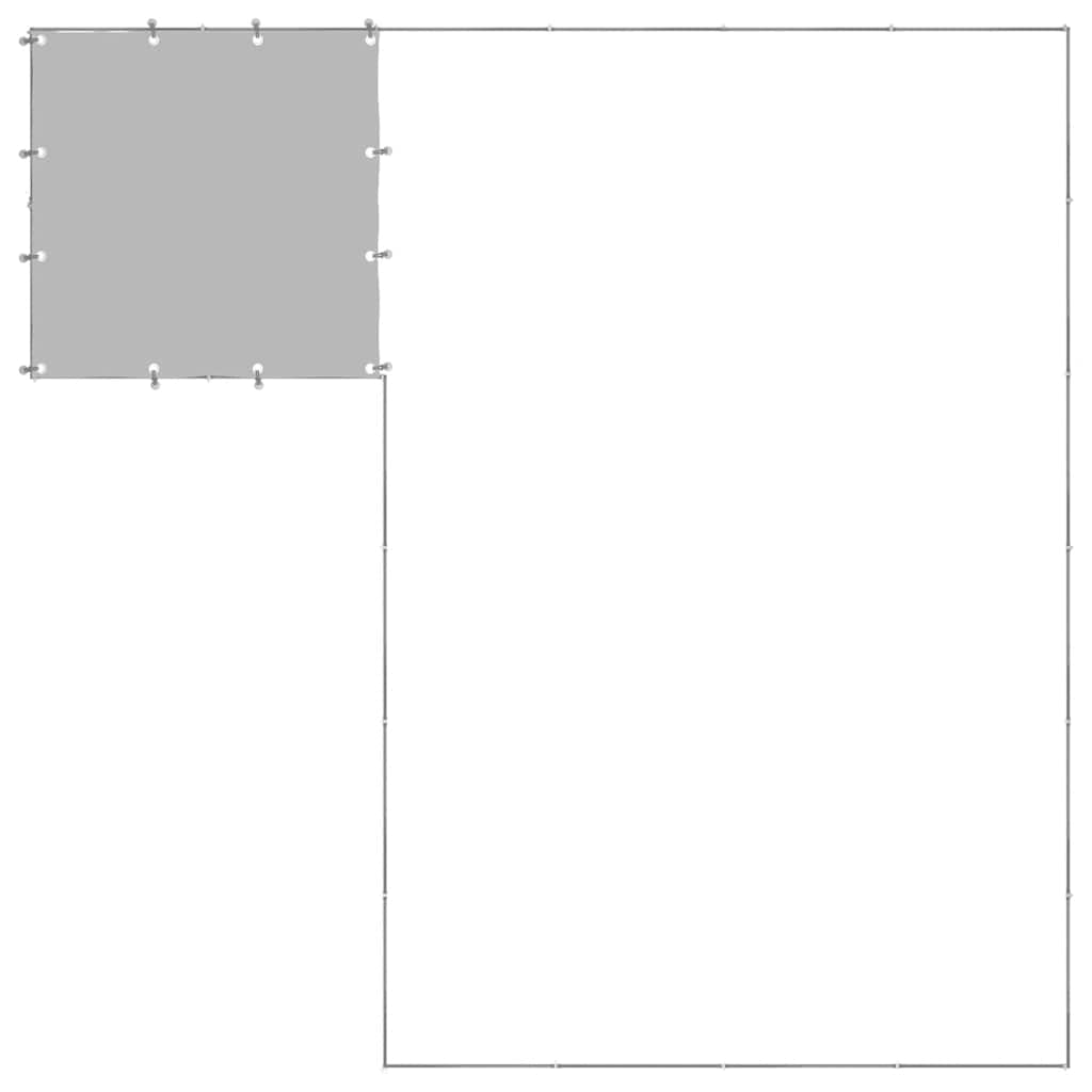 Hundezwinger Schwarz 4,84 m² Stahl