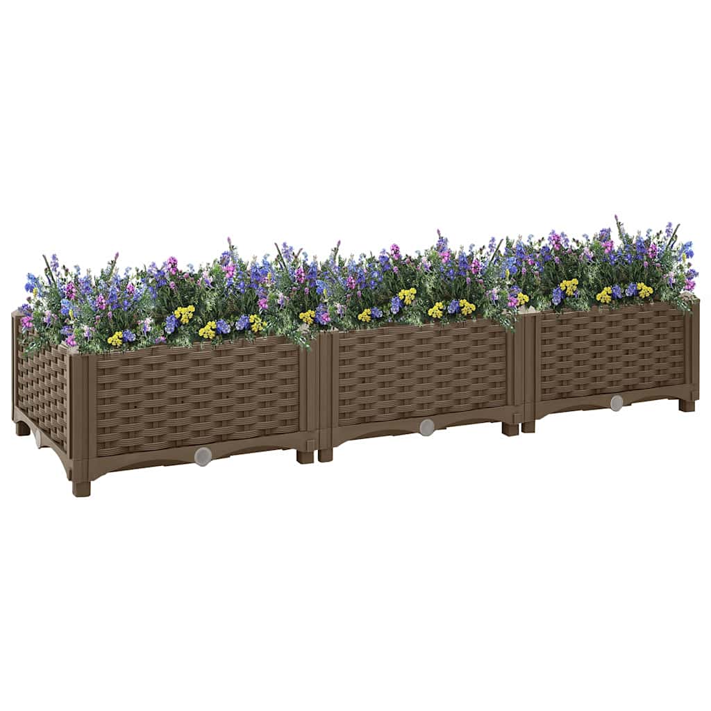 Hochbeet 40x40x23 cm Polypropylen
