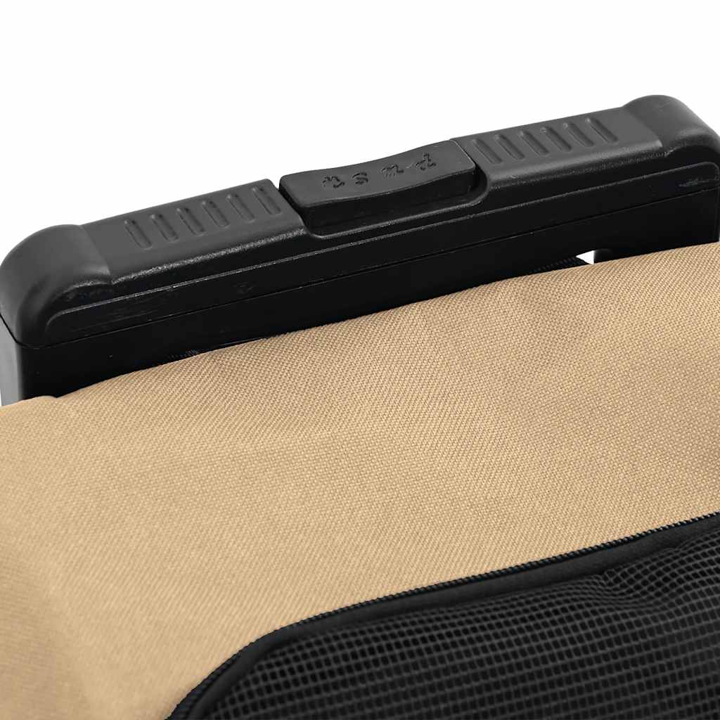 Trolley für Haustiere 3-in-1 Faltbar Beige