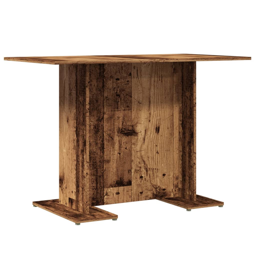 Esstisch Weiß 110x60x75 cm Holzwerkstoff