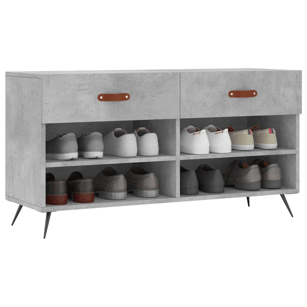 Schuhbank Weiß 102x35x55 cm Holzwerkstoff