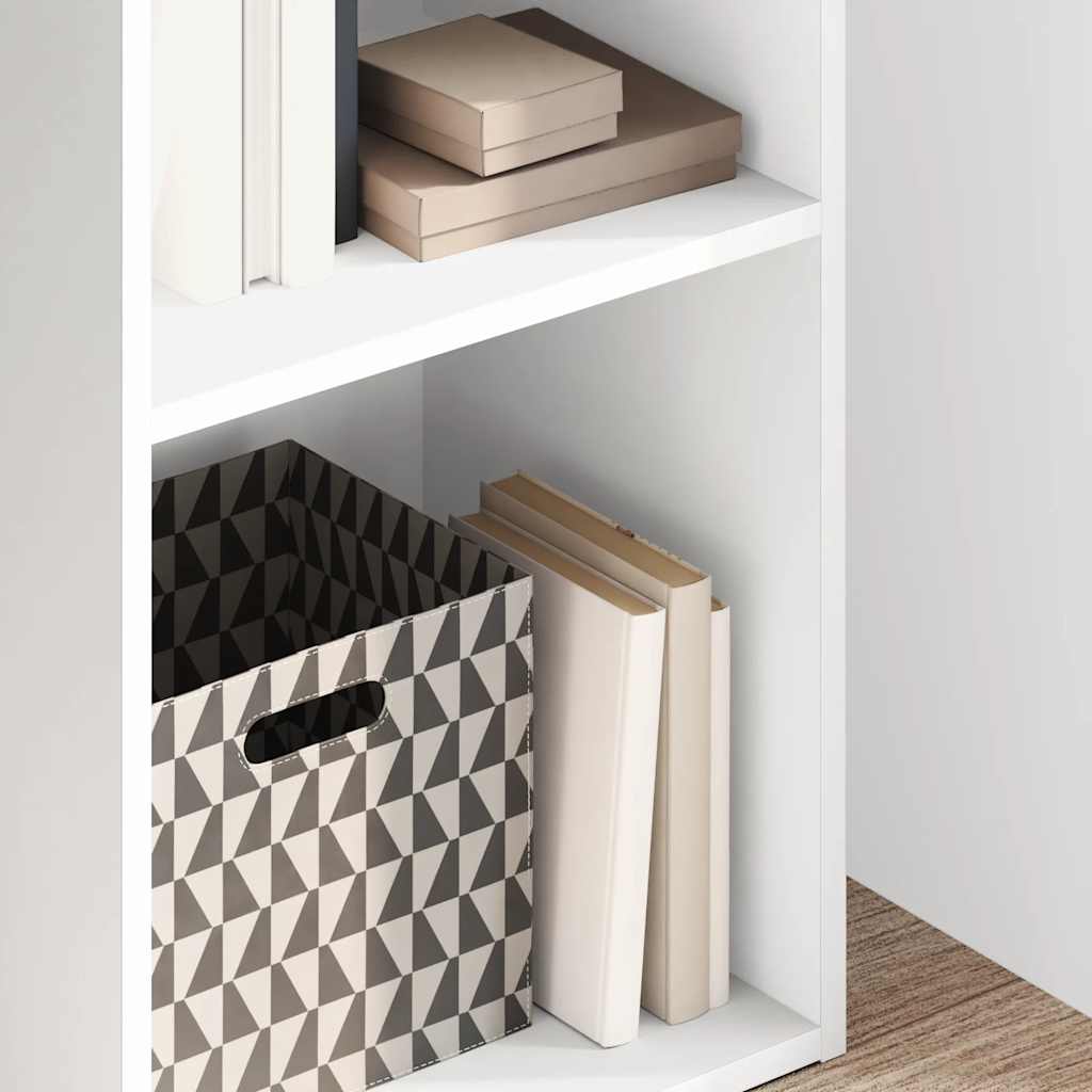 Bücherregal Weiß 80x30x189 cm Holzwerkstoff