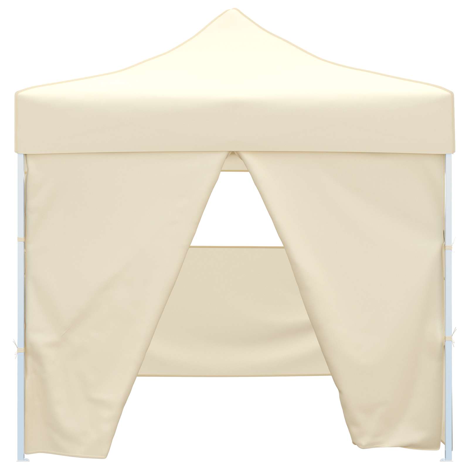 Partyzelt Faltbar Pop-Up Schwarz 292x292x315 cm