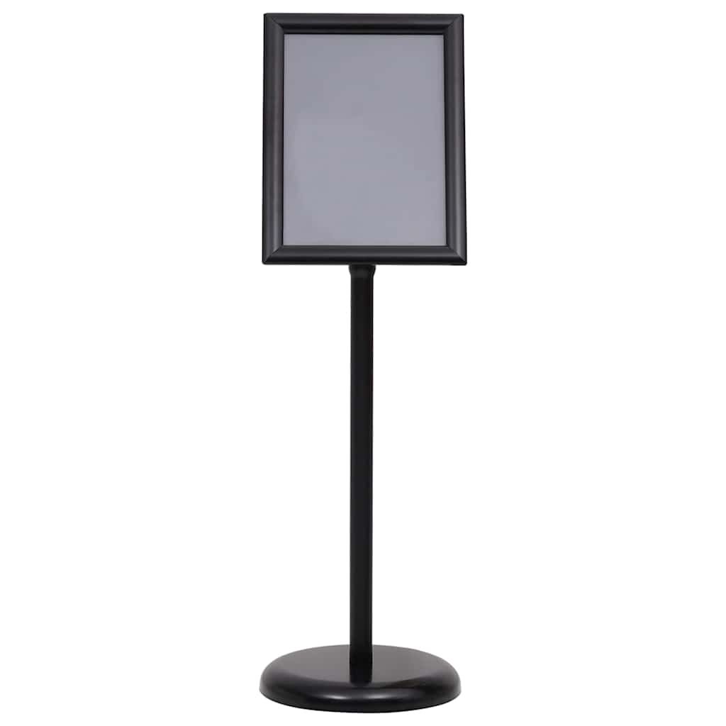 Plakatständer 2 pcs Schwarz 45 x 32,7 x 108 cm Aluminium
