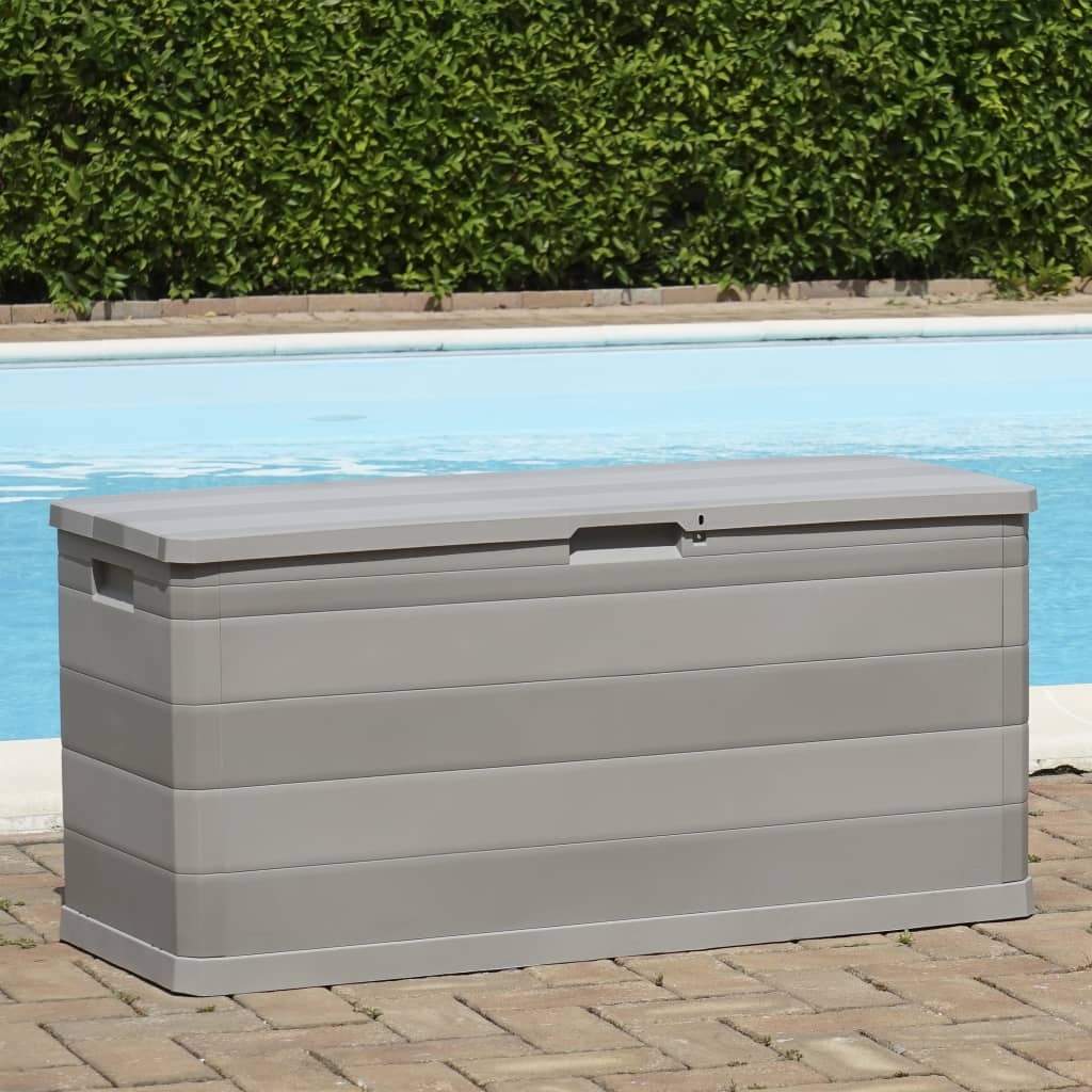 Gartenbox Schwarz 117×45×56 cm