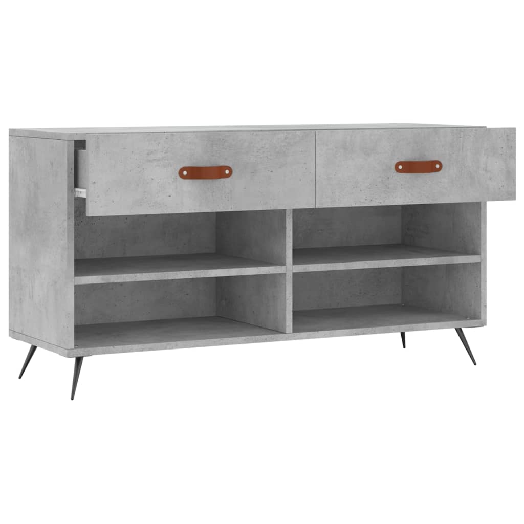 Schuhbank Weiß 102x35x55 cm Holzwerkstoff