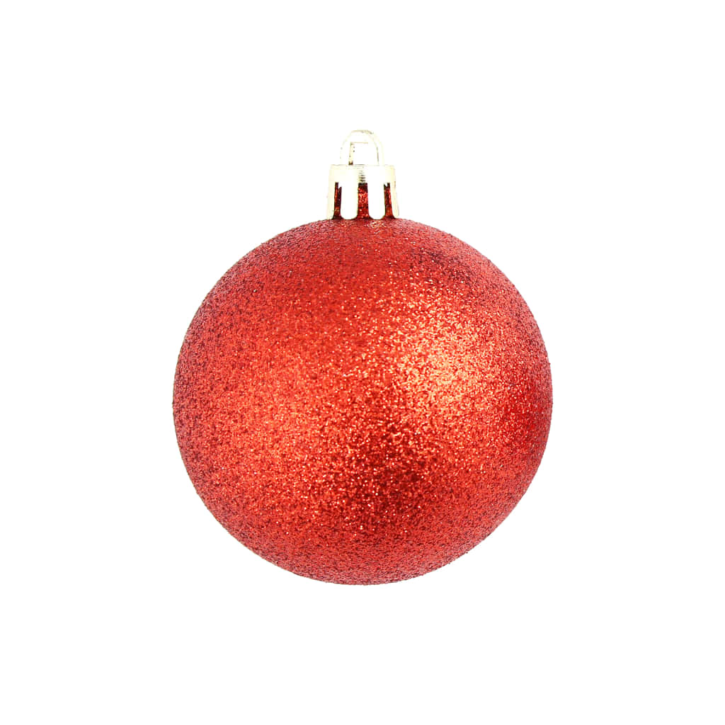 100-tlg. Weihnachtskugel-Set Weiß