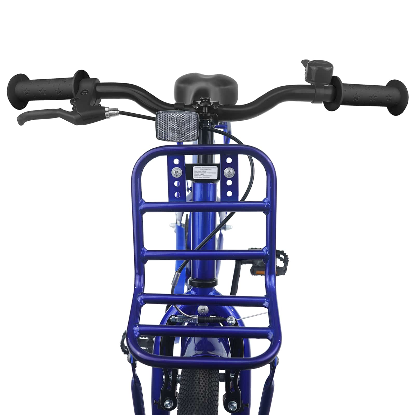 Kinderfahrrad 12 Zoll für 2-4 Jahre alt Schwarz