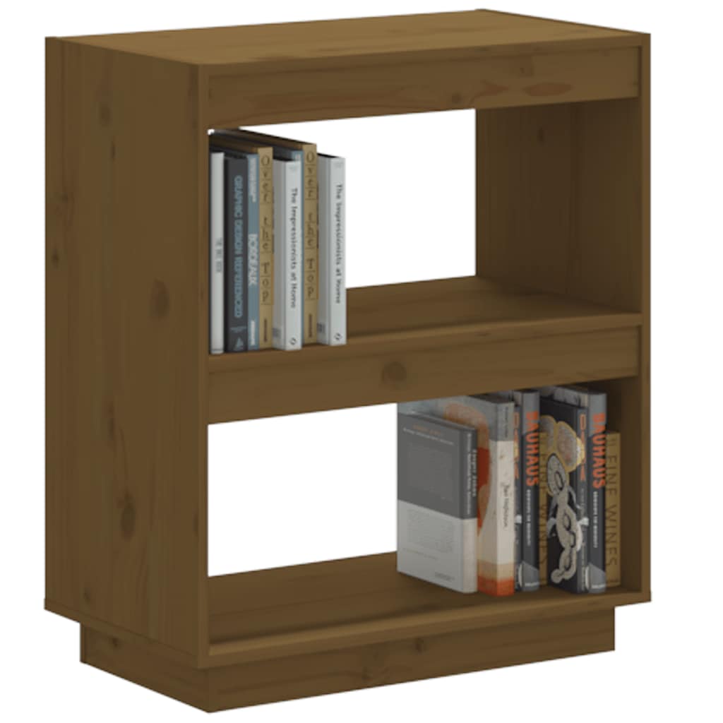 Bücherregal 40x35x71 cm Massivholz Kiefer