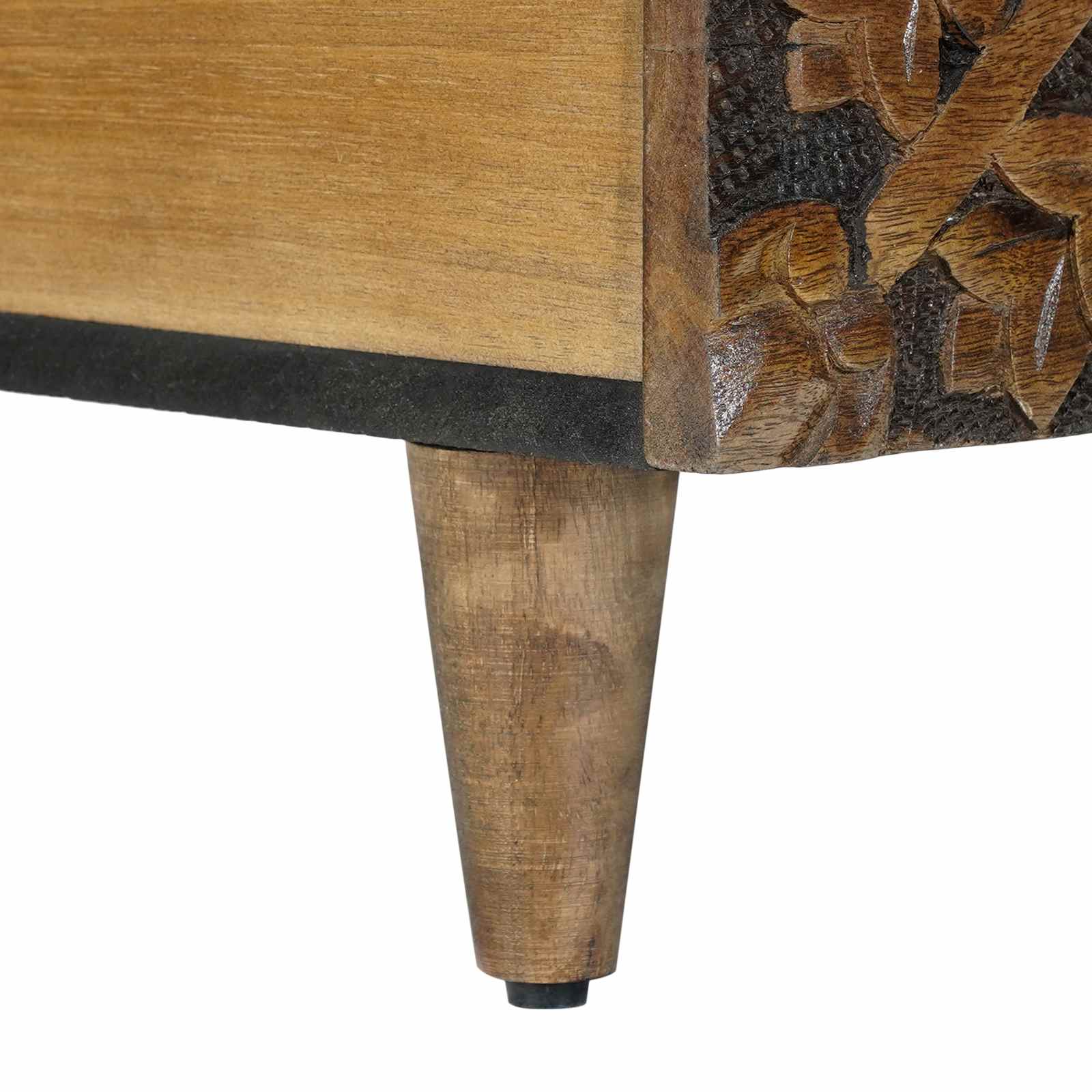 Couchtisch Braun 100 x 54 x 40 cm Massivholz Mango