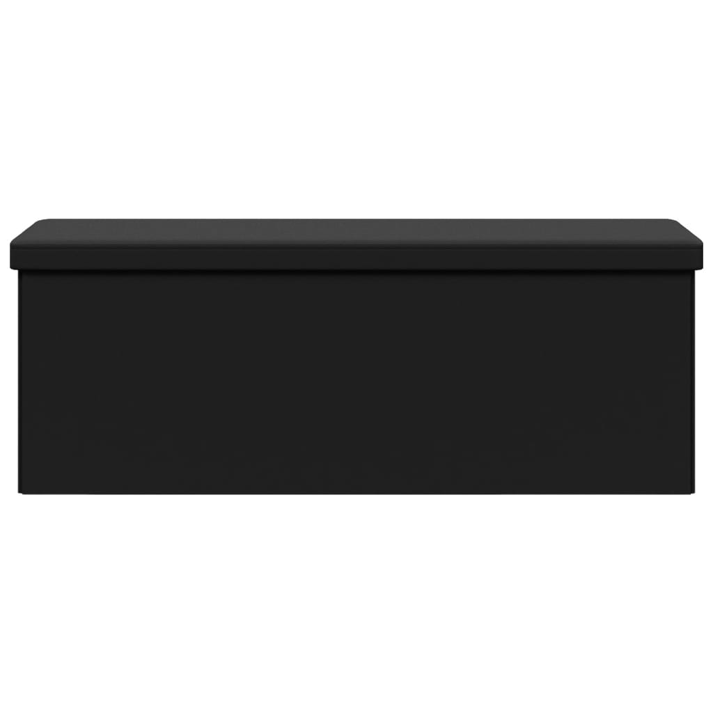 Faltbare Sitzbank mit Stauraum Weinrot PVC
