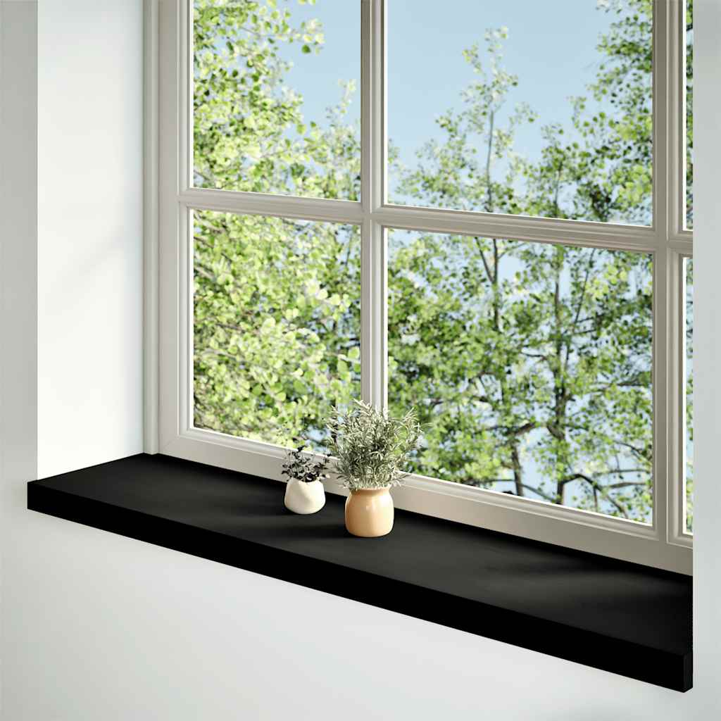 Fensterbänke 2 Stk. Unbehandelt 160x25x2 cm Massivholz Eiche