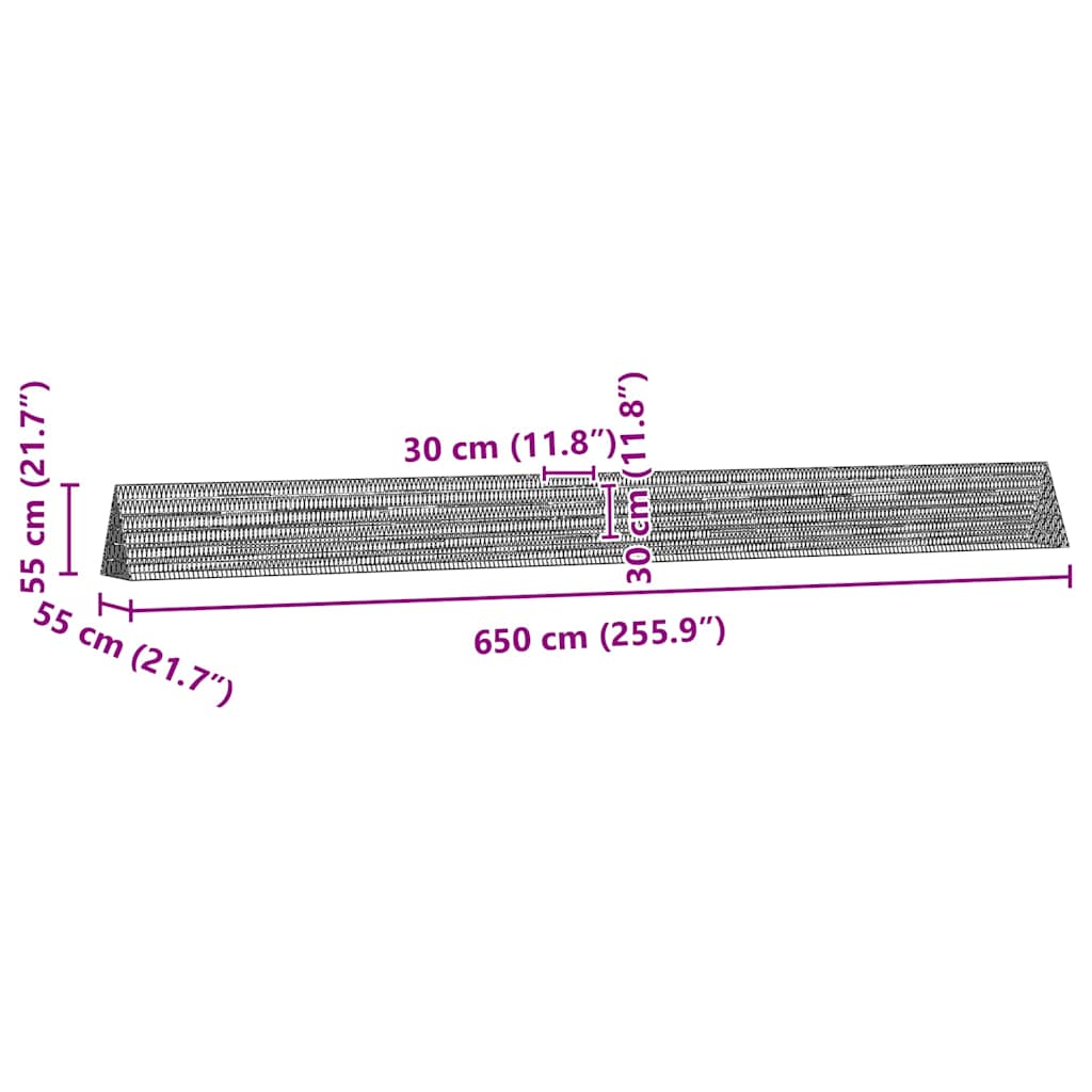 Hühnerkäfig Silber 110 x 55 x 55 cm Verzinkter Stahl