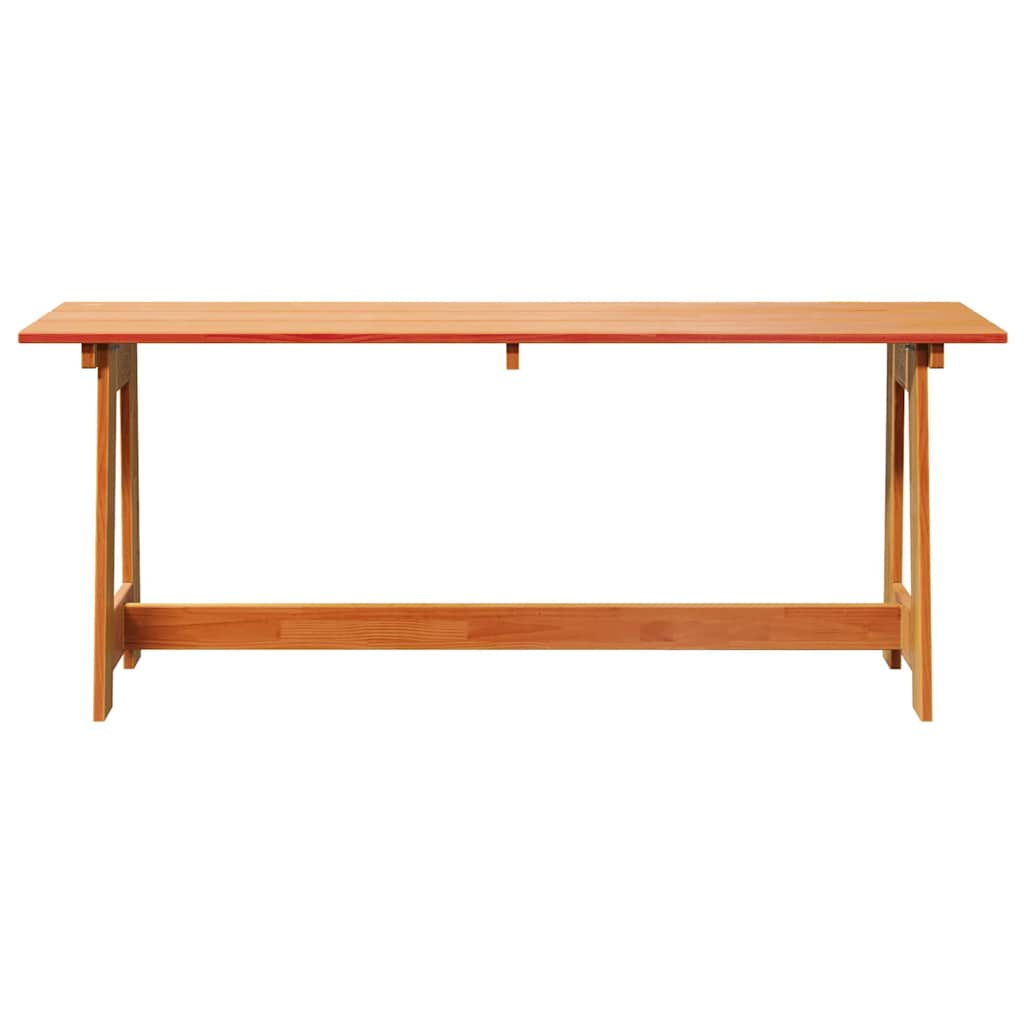 Bank Outdoor Natur 119 x 37 x 47 cm Massives Kiefernholz