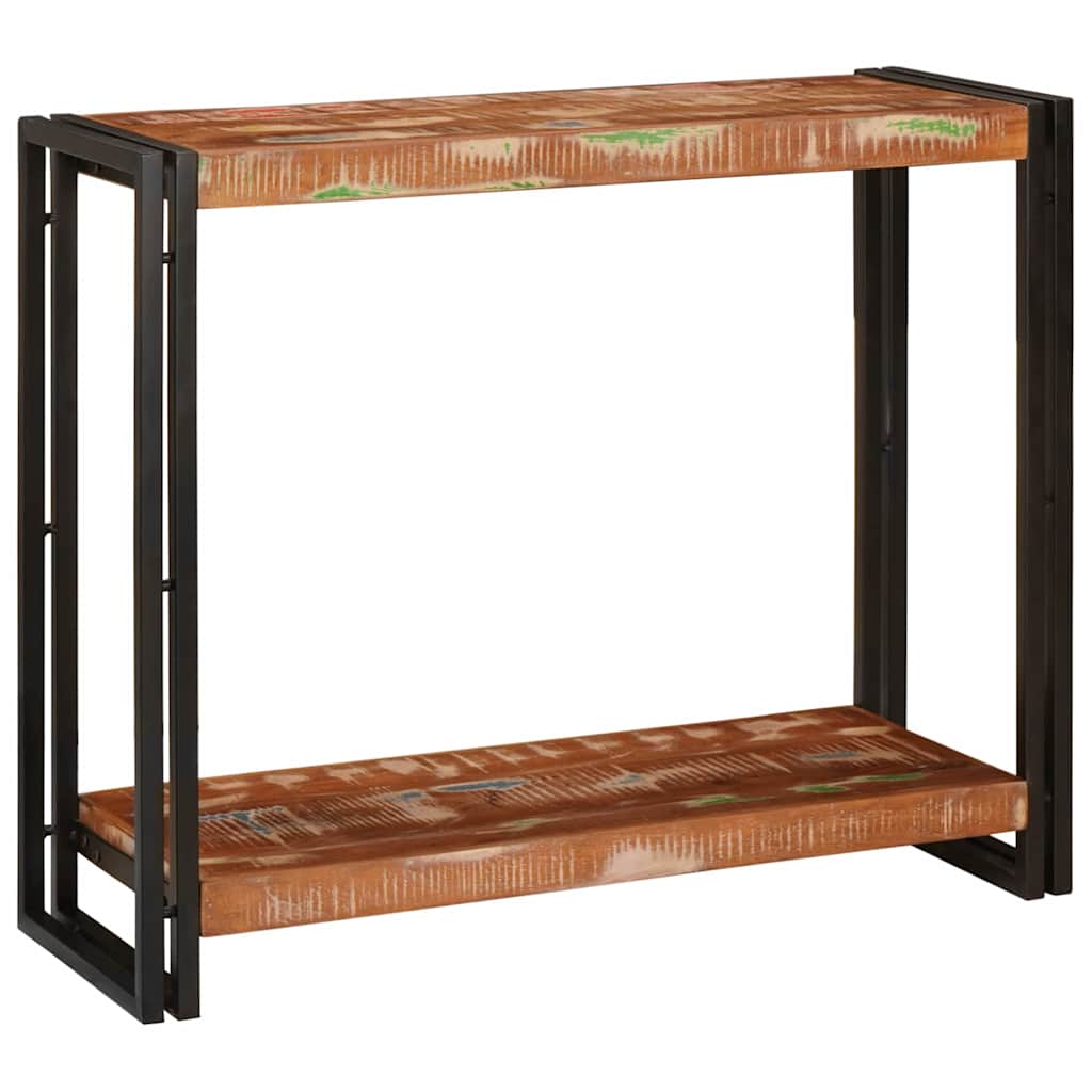 Konsolentisch Braun 120 x 33 x 75 cm Massivholz Akazie