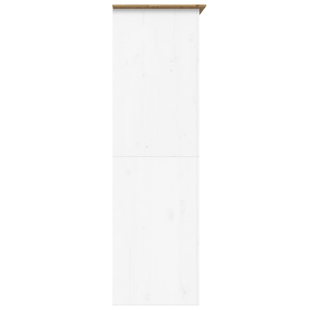 Kleiderschrank BODO Honigbraun 53,5 x 99 x 173 cm Holzwerkstoff