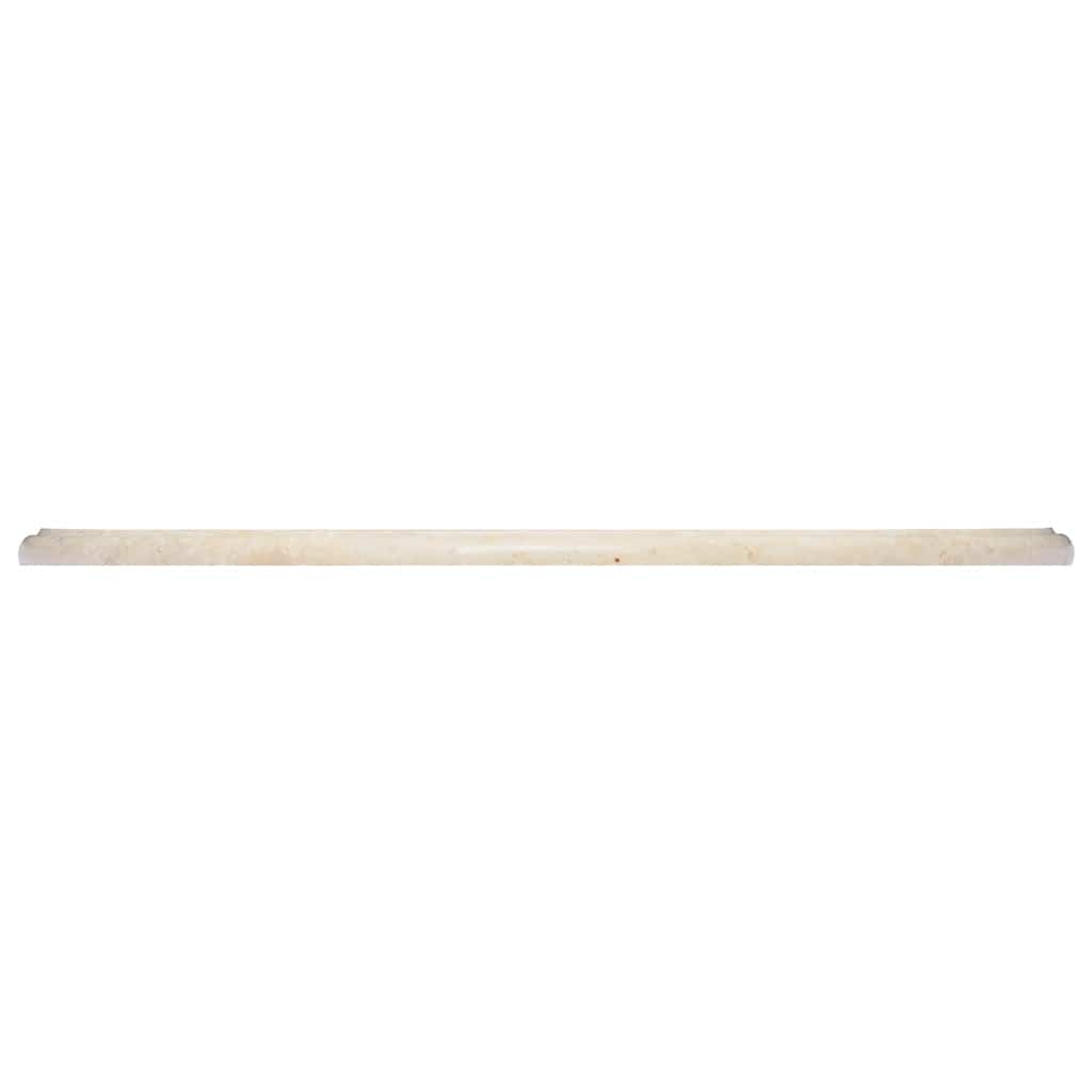 Tischplatte Creme Ø40x2,5 cm Marmor