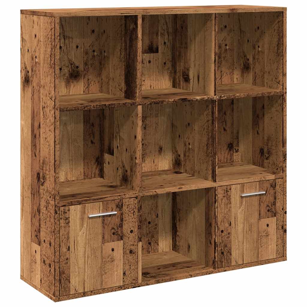 Bücherregal Weiß 98x30x98 cm Holzwerkstoff
