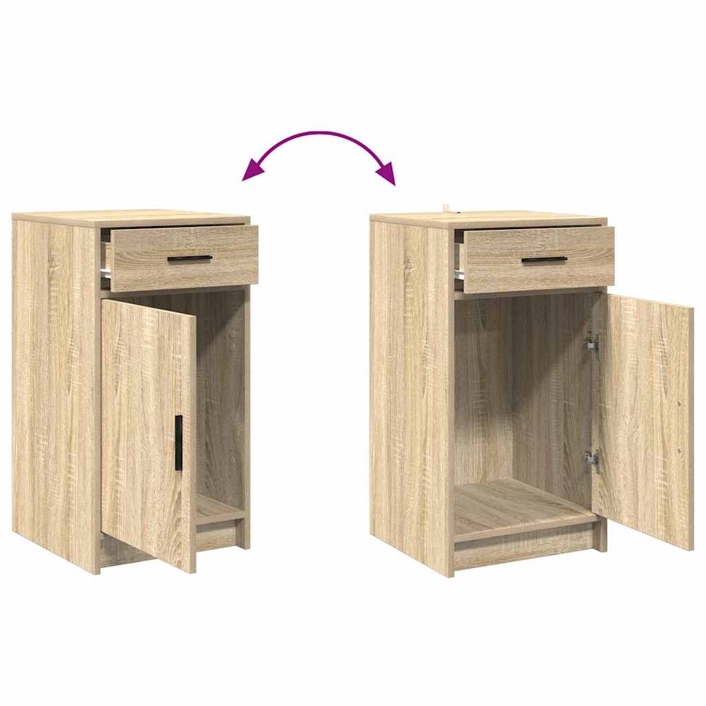 Schminktisch mit Tür 2 pcs Weiß 50 x 41 x 135 cm Holzwerkstoff
