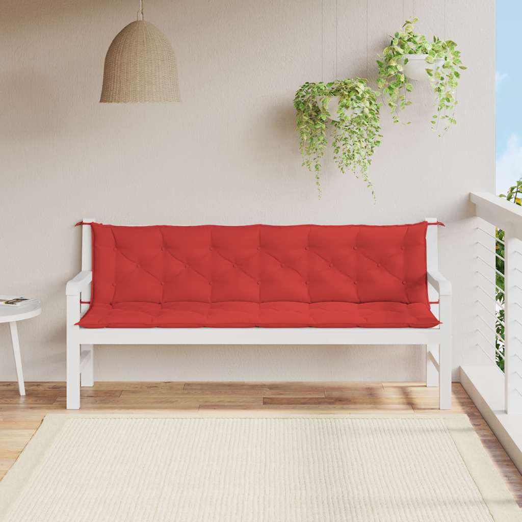 Gartenbank-Auflage Anthrazit 100x(50+50)x7 cm Oxford-Gewebe