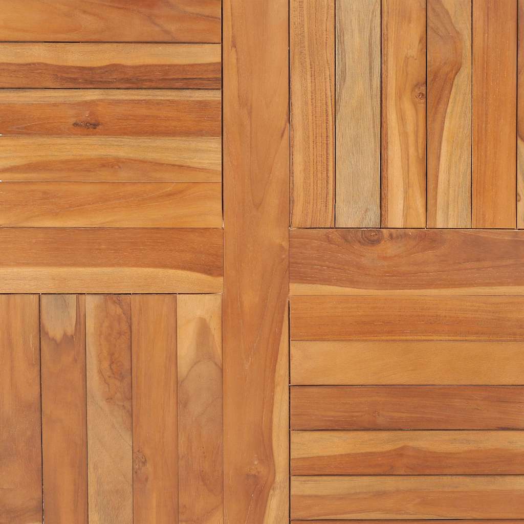 Tischplatte Massivholz Teak Rund 2,5 cm 40 cm