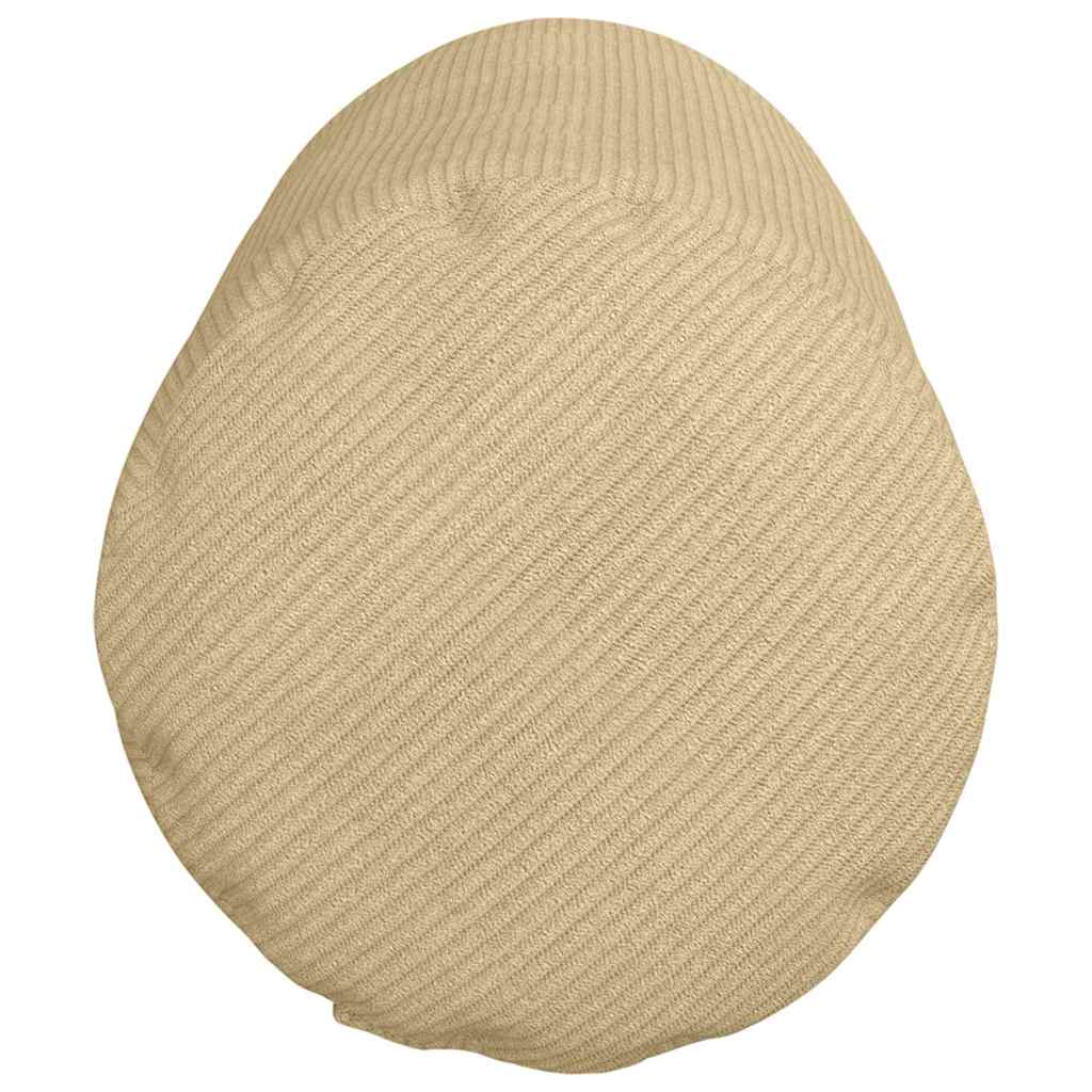 Bolsterkissen 2 pcs Hellgrau Ø 15 x 40 cm Cordstoff