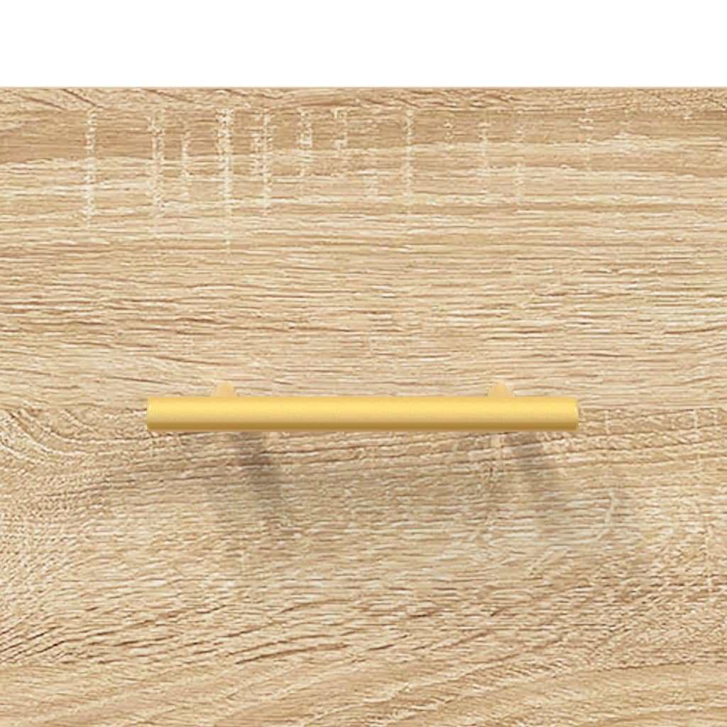 Highboard Hochglanz-Weiß 69,5x34x180 cm Holzwerkstoff