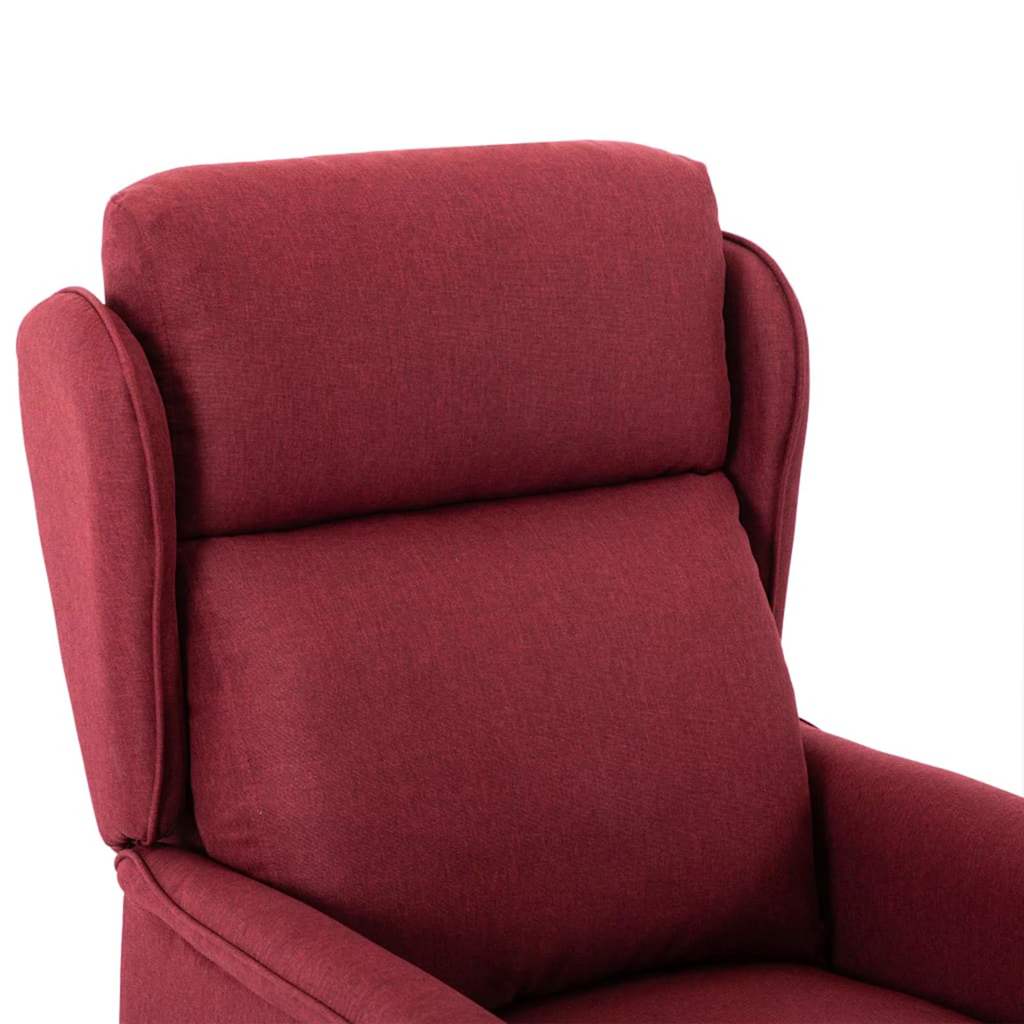 Massagesessel mit Kissen Hellgrau 93,5 x 67,5 x 101,5 cm Stoff