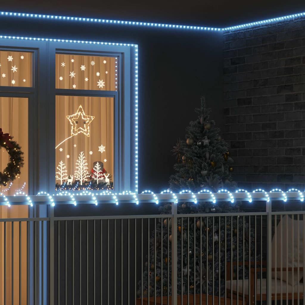Lichtseil mit 120 LEDs Warmes Weiß 5 m PVC