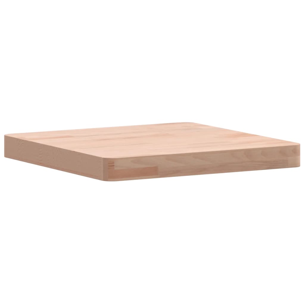 Tischplatte Ø30x1,5 cm Rund Massivholz Buche