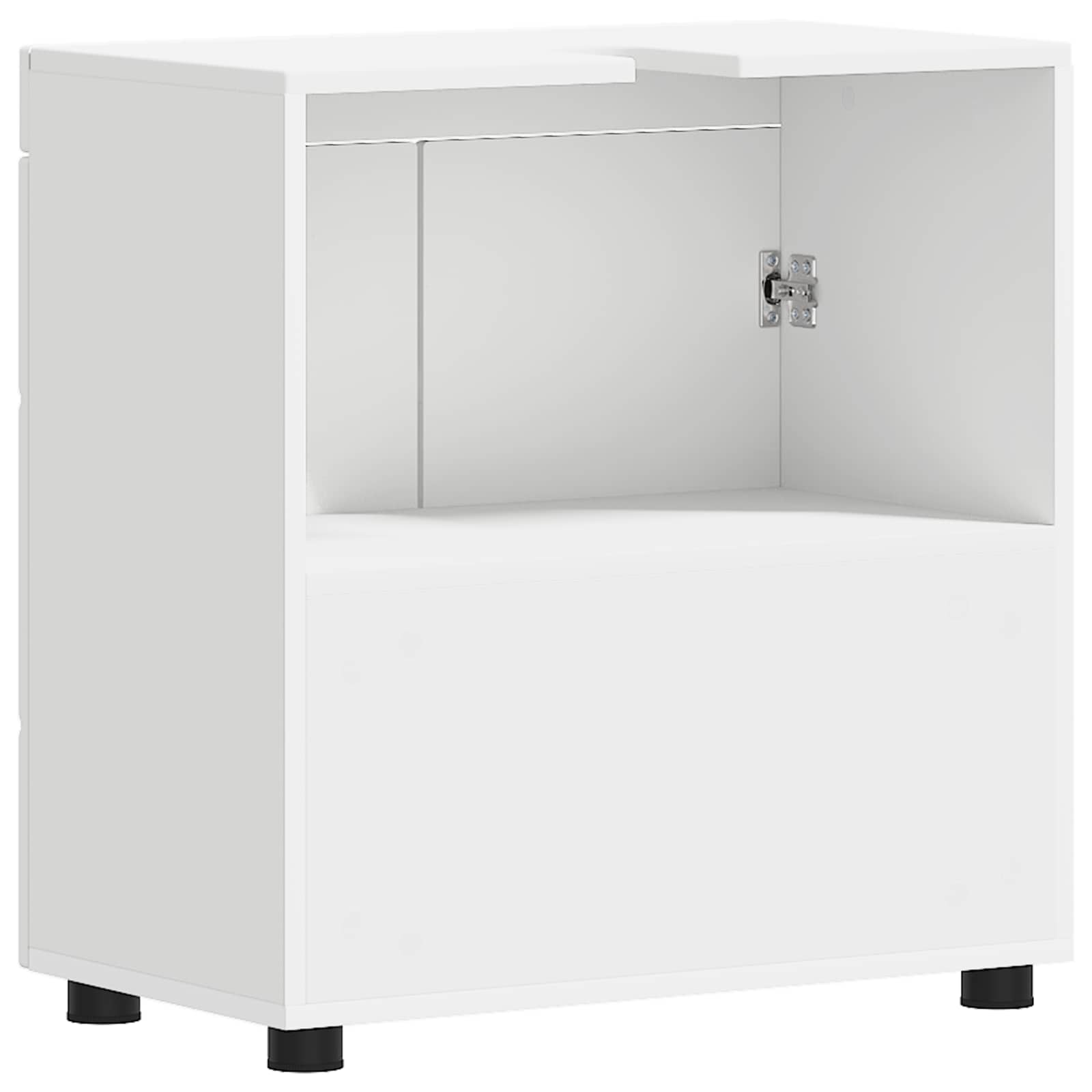 Badezimmermöbel-Set TULUM 2 pcs Weiß 60 x 34 x 63 cm
