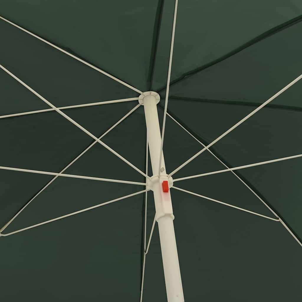 Sonnenschirm mit Stahlmast Sandfarbe 180 cm