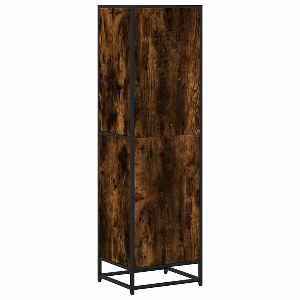 Bücherregal Schwarz 60x35x139 cm Holzwerkstoff