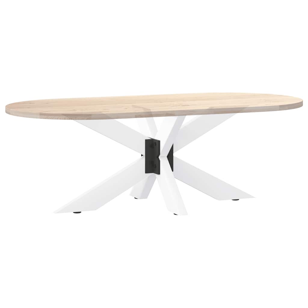 Couchtischbein in Spinnenform Naturstahl 98x58x(42-43) cm Stahl