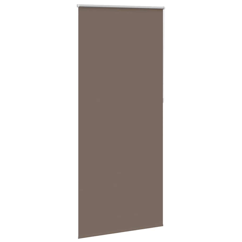 Verdunkelungsrollo 84,4 x 175 cm, Stoffbreite 80 cm, Weiß