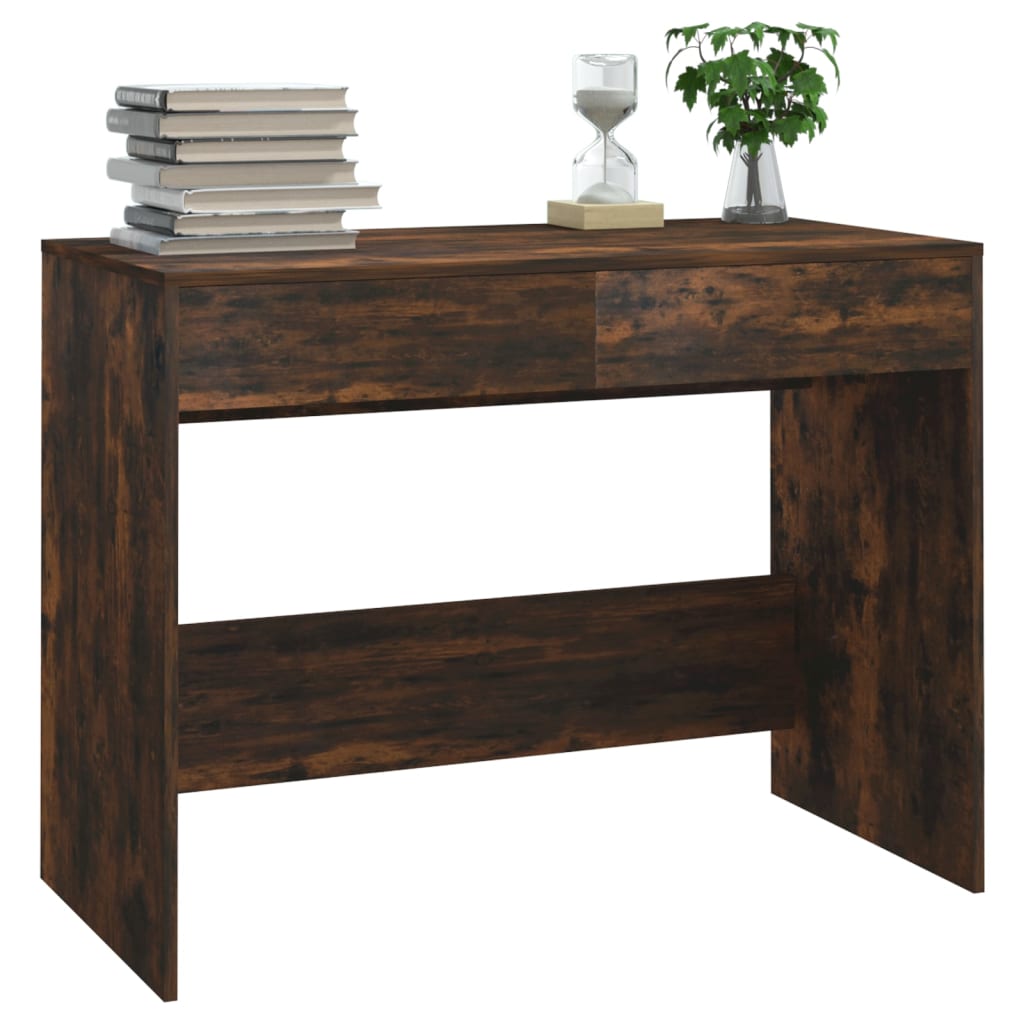 Schreibtisch Weiß 101x50x76,5 cm Holzwerkstoff