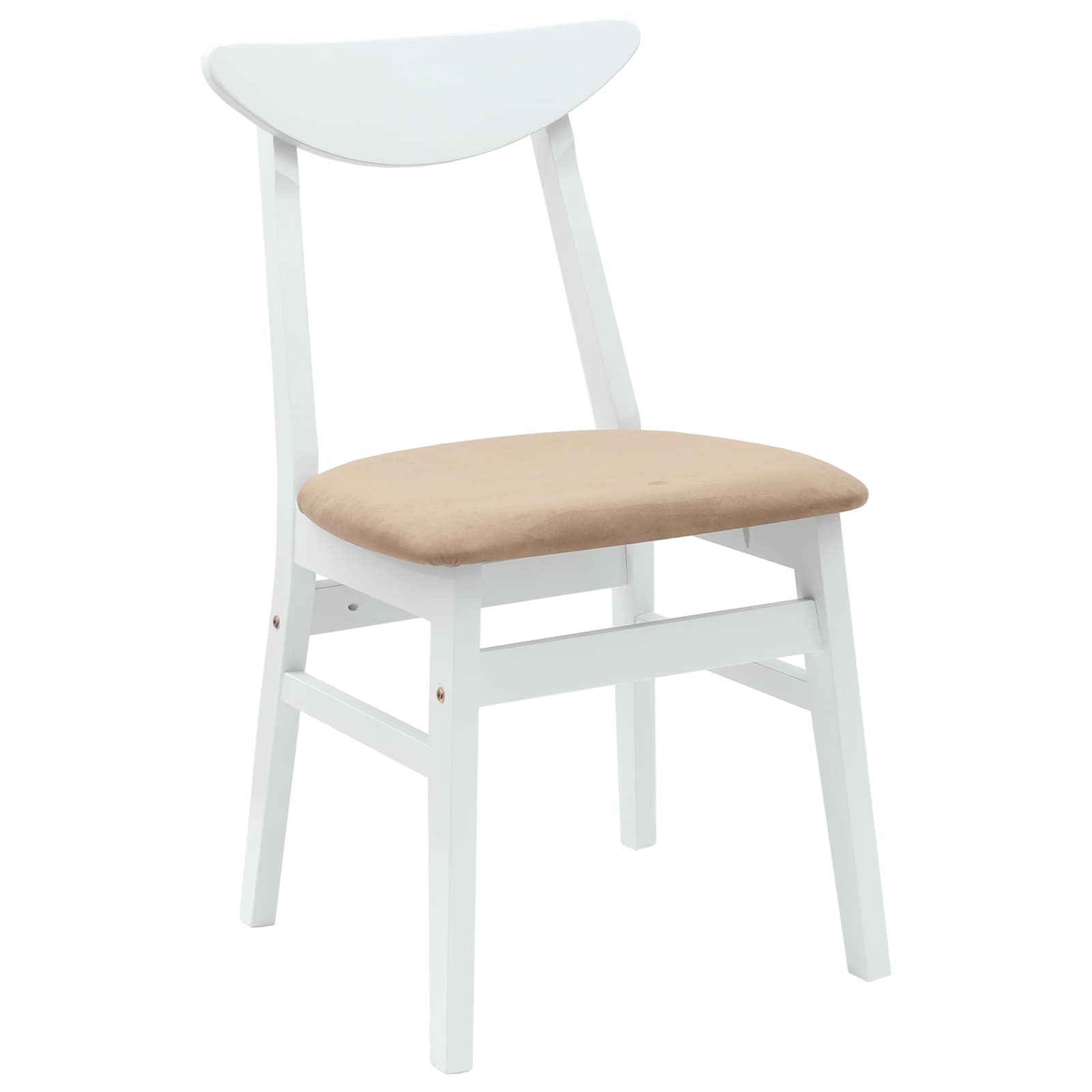 Esszimmerstühle 2 pcs Hellbraun 42 x 47.5 x 81 cm