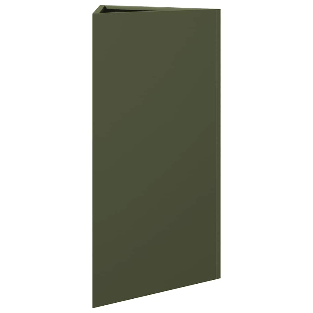 Pflanzkübel 30x26x75 cm Cortenstahl
