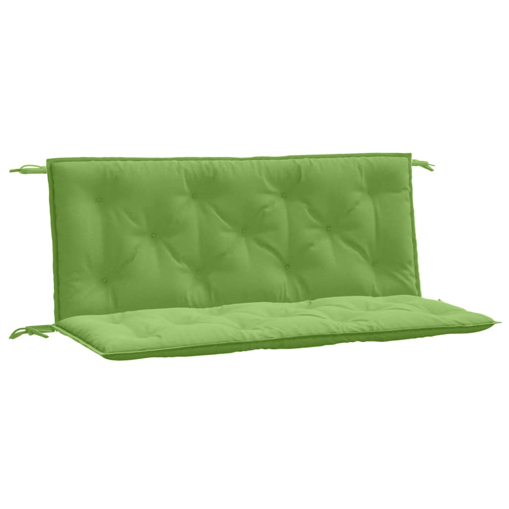 Gartenbank-Auflagen 2 Stk. Melange Anthrazit 100x50x7 cm Stoff
