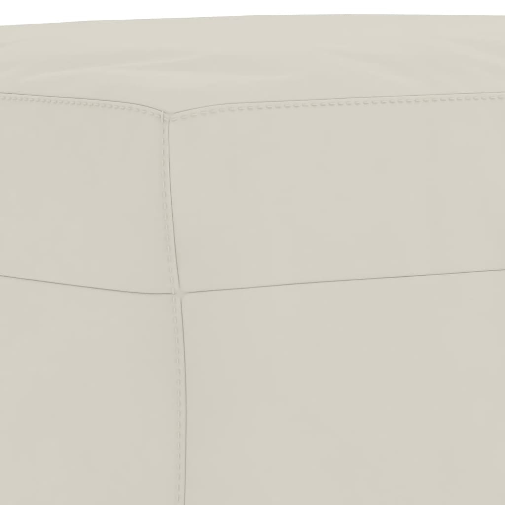 Fußhocker Hellgrau 60x50x41 cm Samt