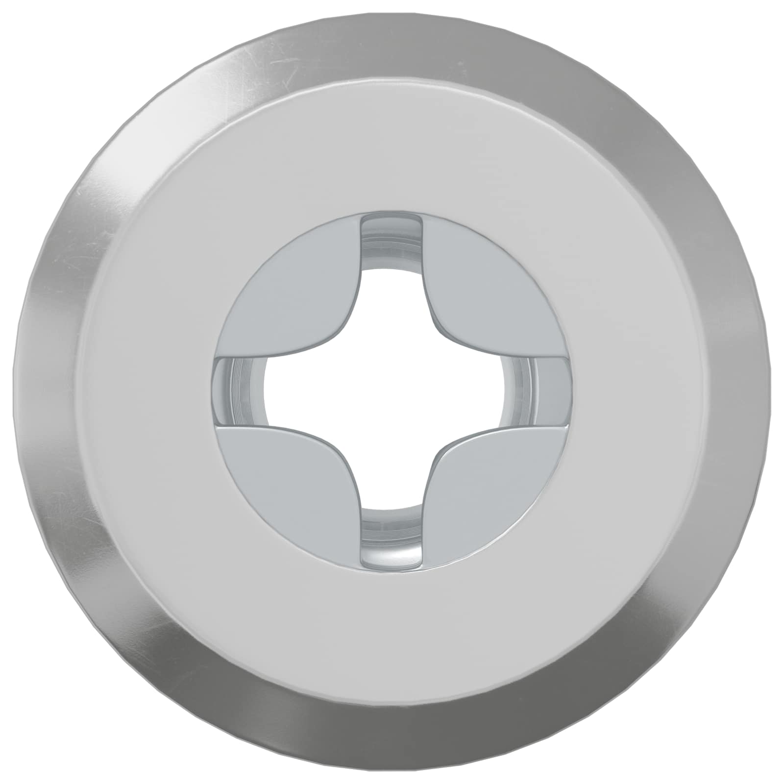 Sicherungsmutter 2 pcs Silber M6 x 15 mm Stahl