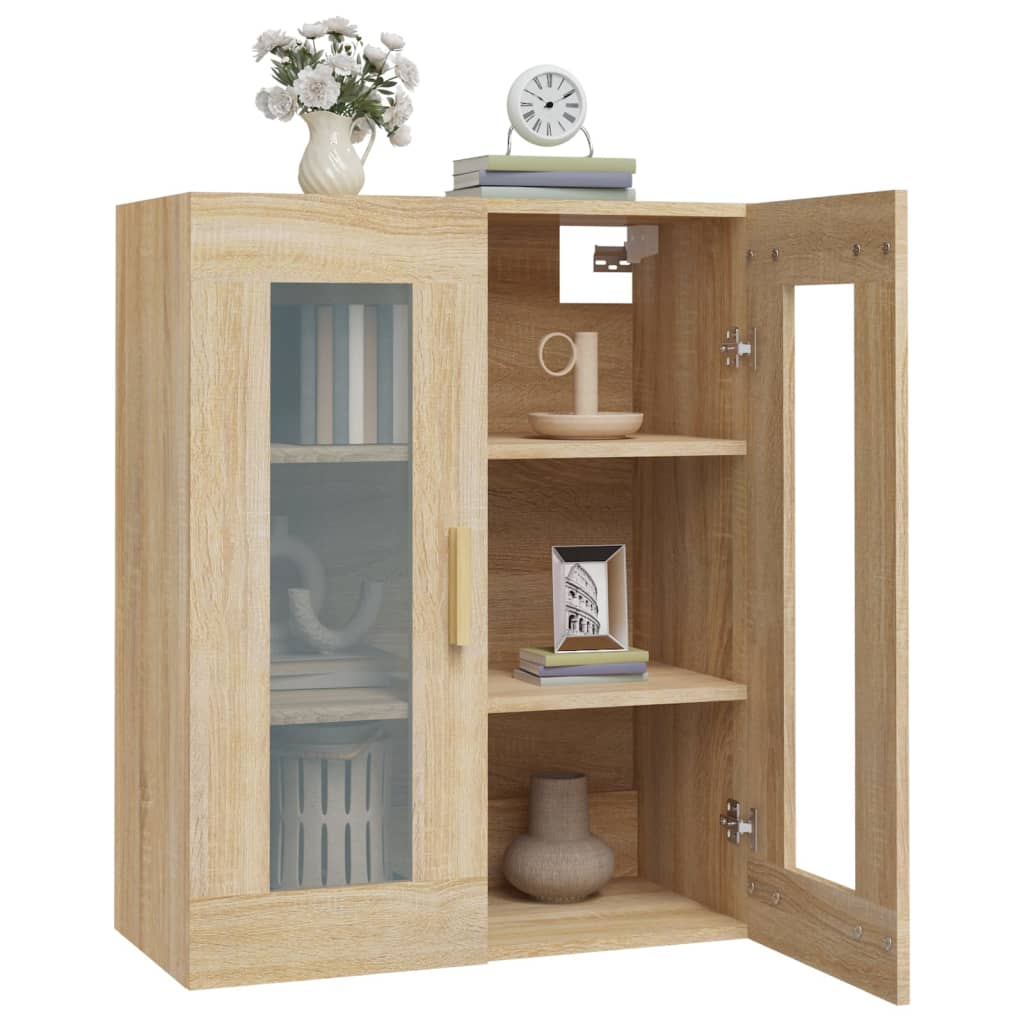 Hängeschrank Weiß 69,5x34x90 cm