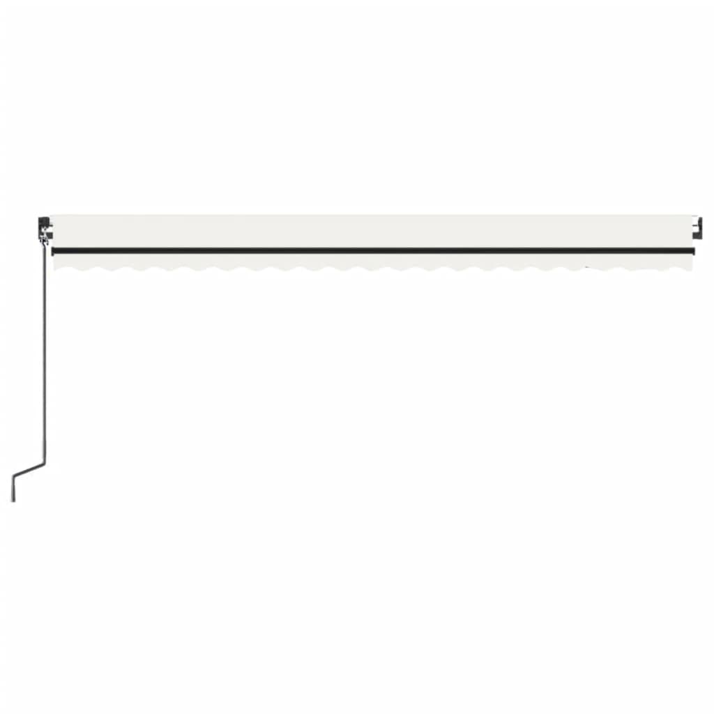 Markise Automatisch Einziehbar 350x250 cm Creme